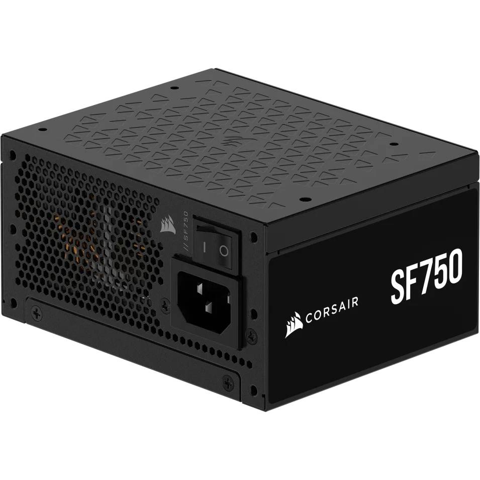 Блок питания 750Вт, Corsair SF750 (CP-9020284-EU), 80 Plus Platinum, APFC, SFX
