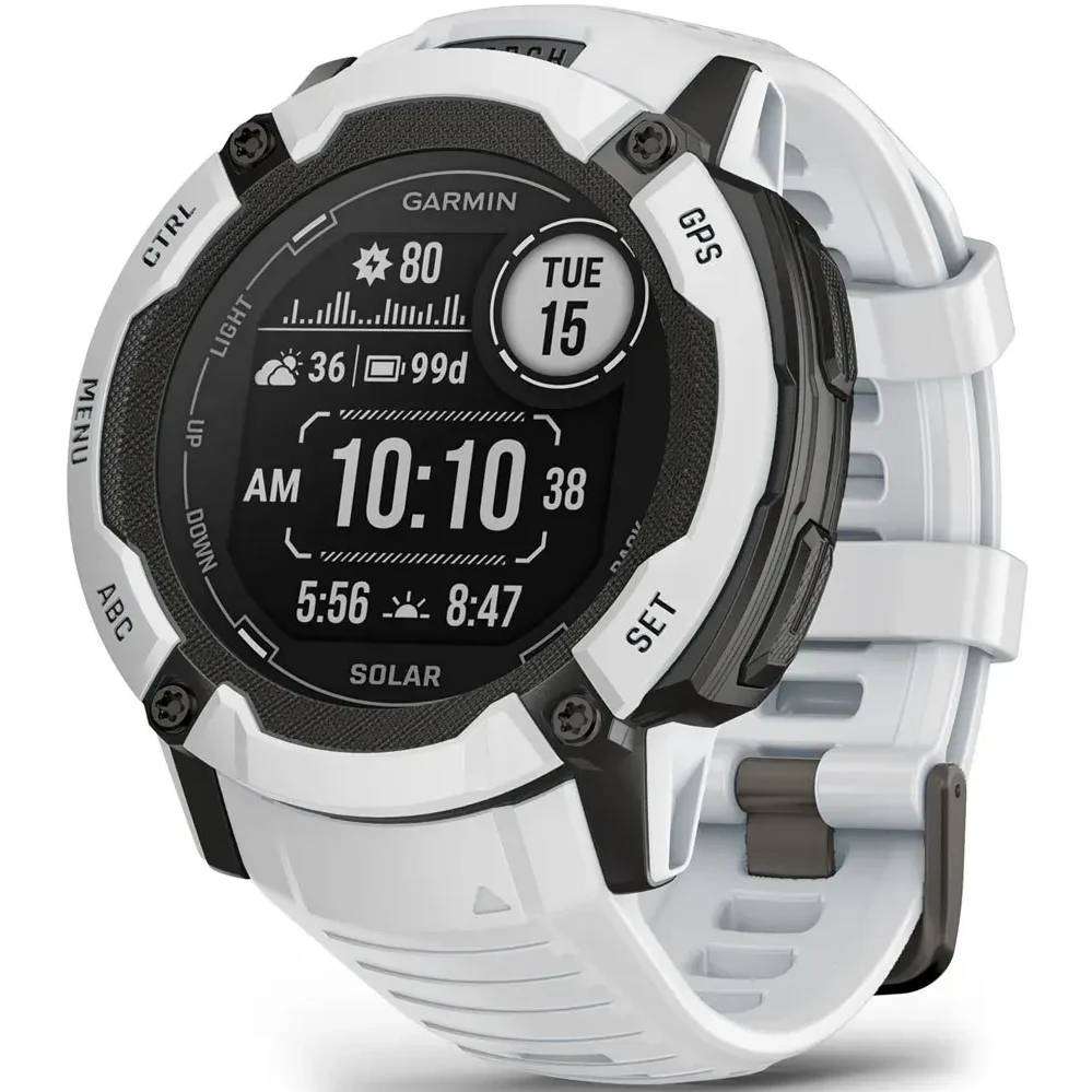 Умные часы  Garmin Instinct 2X Solar, белый (010-02805-04)