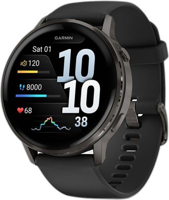 Умные часы Garmin Venu 4, черный (010-03014-00)
