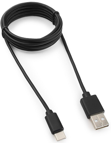 Кабель USB2.0 (M) - USB3.1 Type-C (M), 1.8м, Гарнизон GCC-USB2-AMCM-6, черный