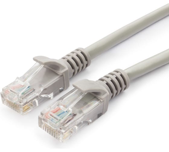 Патч-корд 5м, UTP cat.5e, Гарнизон PC-UTP-5e-5, серый