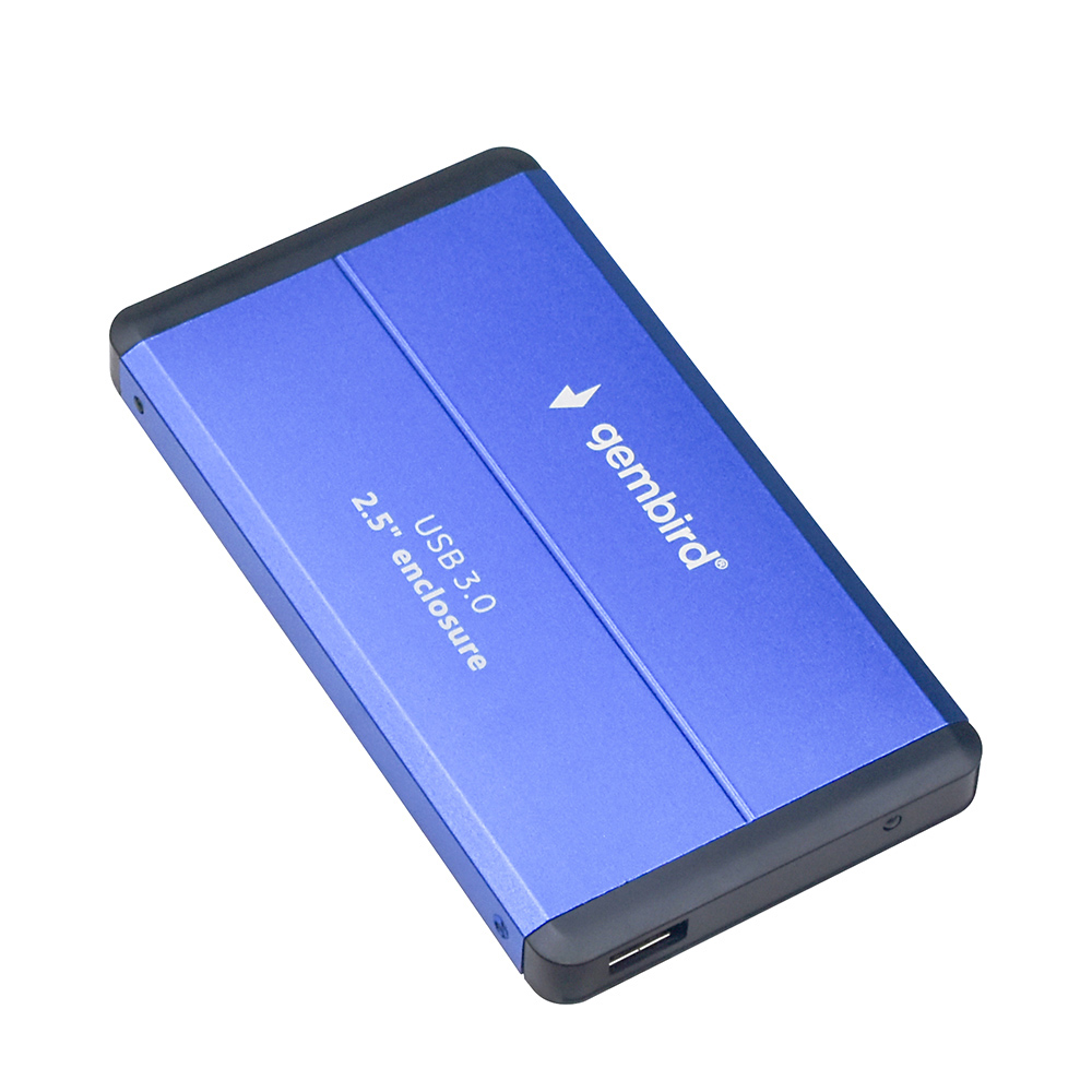 Внешний BOX Gembird EE2-U3S-2-B, 2.5", SATA - USB3.0, синий