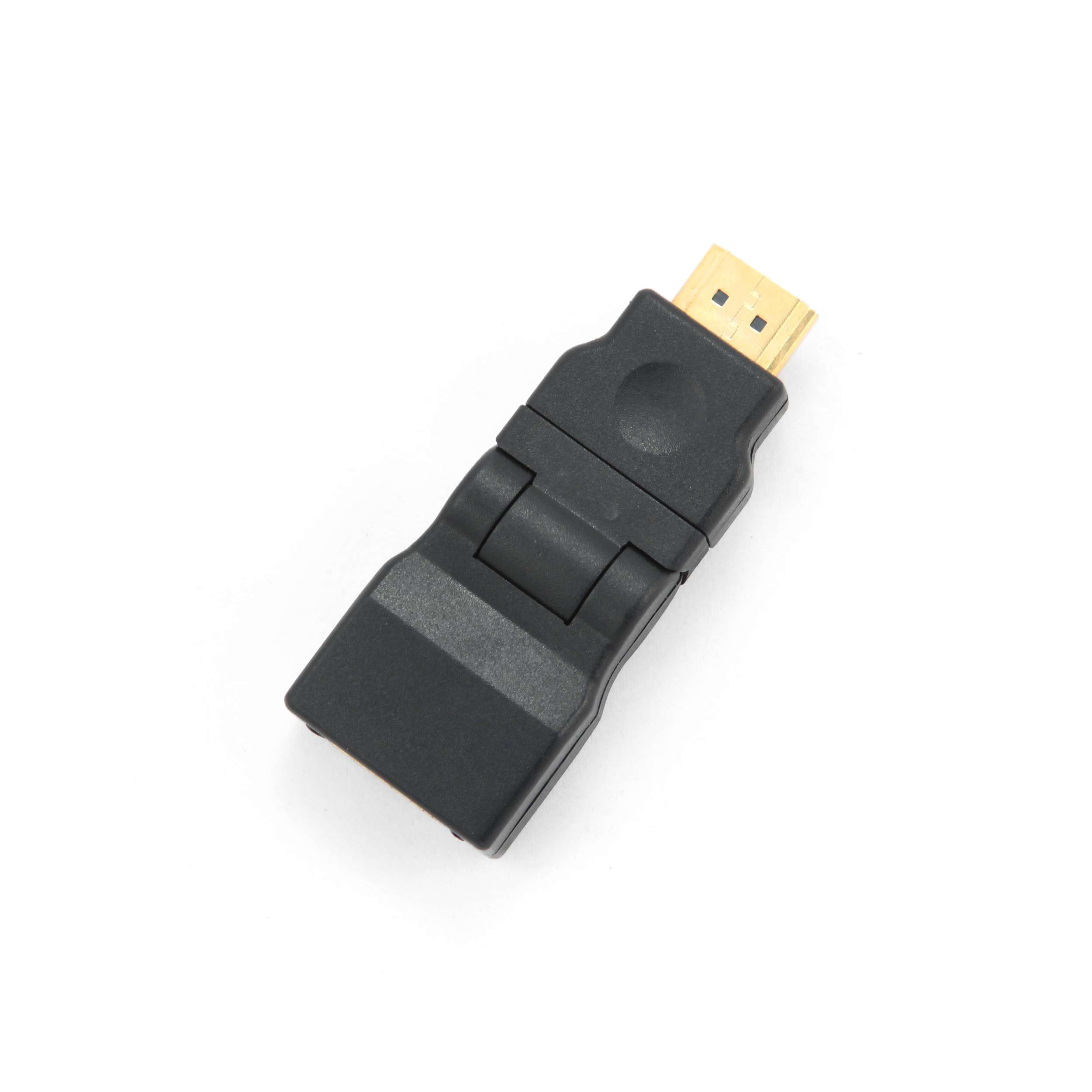 Переходник HDMI (M) - HDMI (F) Gembird/Cablexpert A-HDMI-FFL2, черный