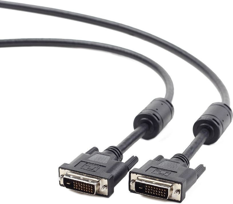 Кабель DVI-D (25M) - DVI-D (25M), 4.5м, Gembird/Cablexpert CC-DVI2-BK-15