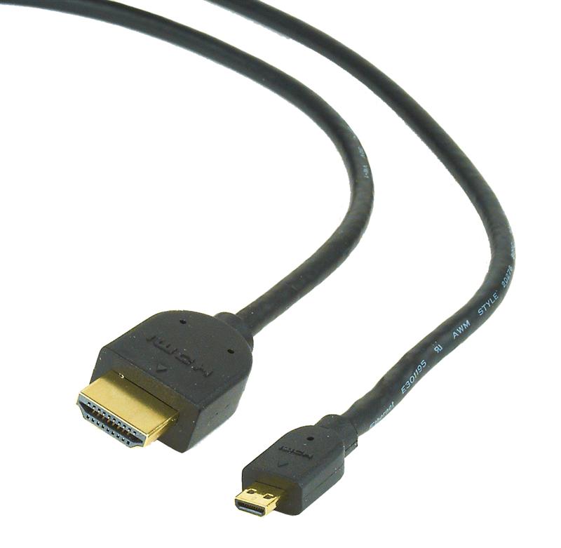 Кабель HDMI (19M) - micro HDMI (19M), 4.5м, Gembird/Cablexpert CC-HDMID-15