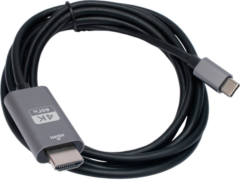 Кабель USB Type-C (M) - HDMI (19M), 1.8м, Gembird/Cablexpert CCB-A-CM-HDMI-1.8M