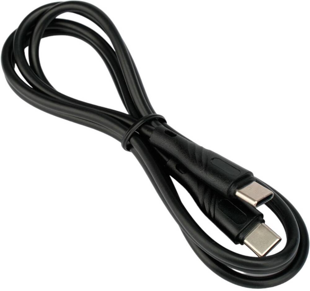 Кабель USB Type-C (M) - USB Type-C (M), 1м, Gembird/Cablexpert CCB-USB2-CMCMO1-1MB, черный