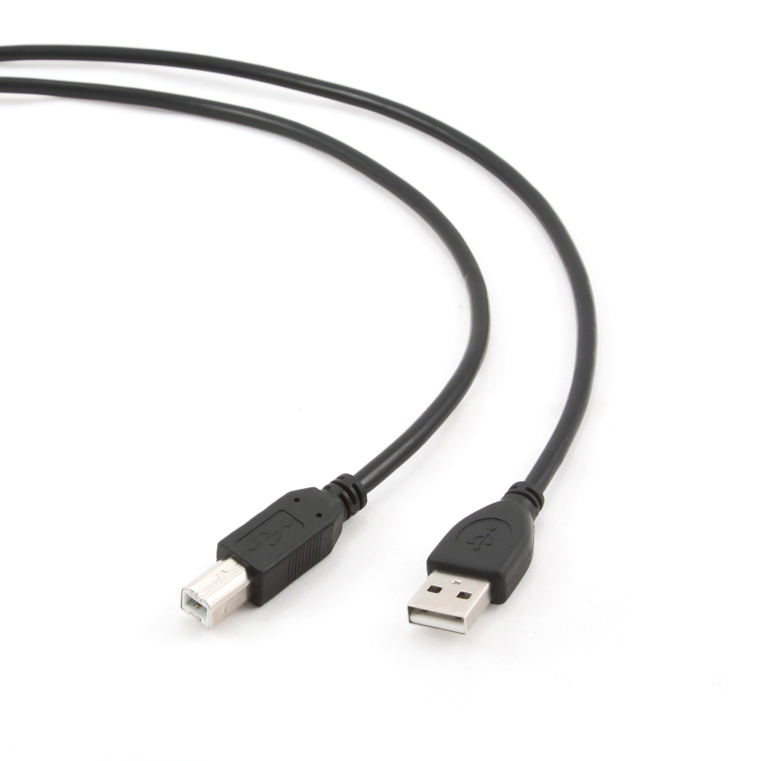 Кабель USB2.0 (AM) - USB2.0 (BM), 3м, Gembird/Cablexpert CCP-USB2-AMBM-10, черный