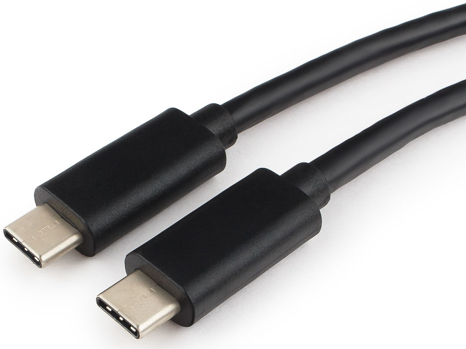 Кабель USB3.1 Type-C (M) - USB3.1 Type-C (M), 0.3м, Gembird/Cablexpert CCP-USB3.1-CMCM-0.3M, серый