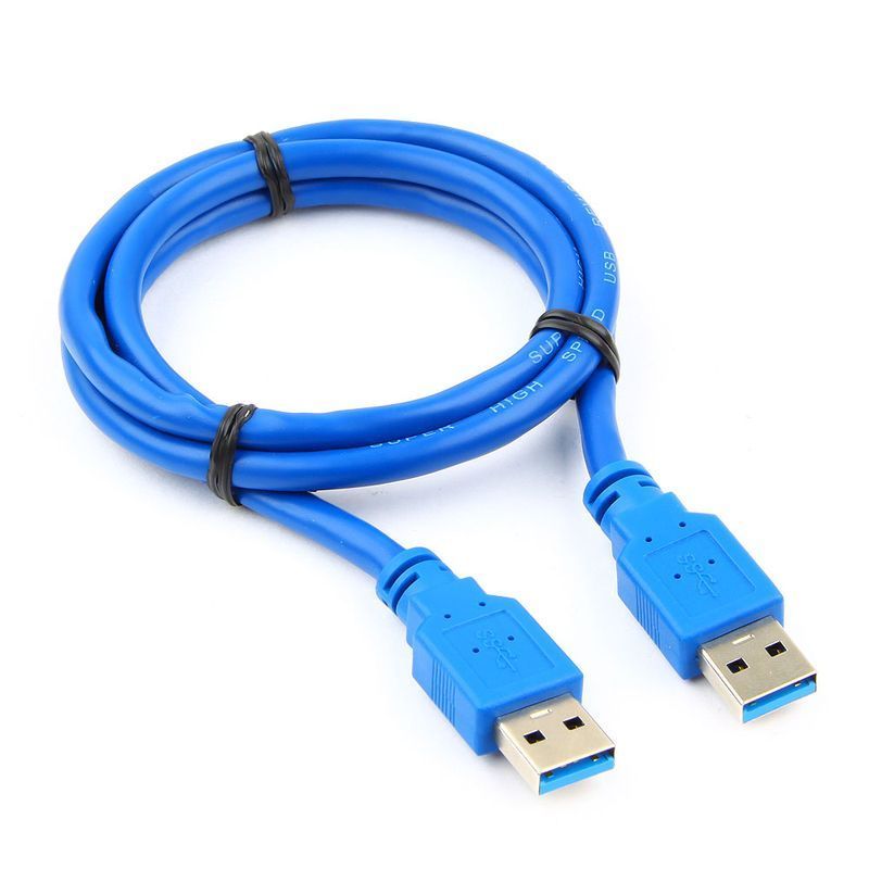 Кабель USB3.0 (M) - USB3.0 (M), 1м, Gembird/Cablexpert CCP-USB3-AMAM-1M, синий