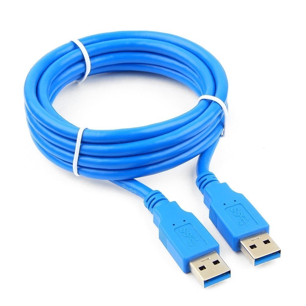 Кабель USB3.0 (M) - USB3.0 (M), 1.8м, Gembird/Cablexpert CCP-USB3-AMAM-6, синий