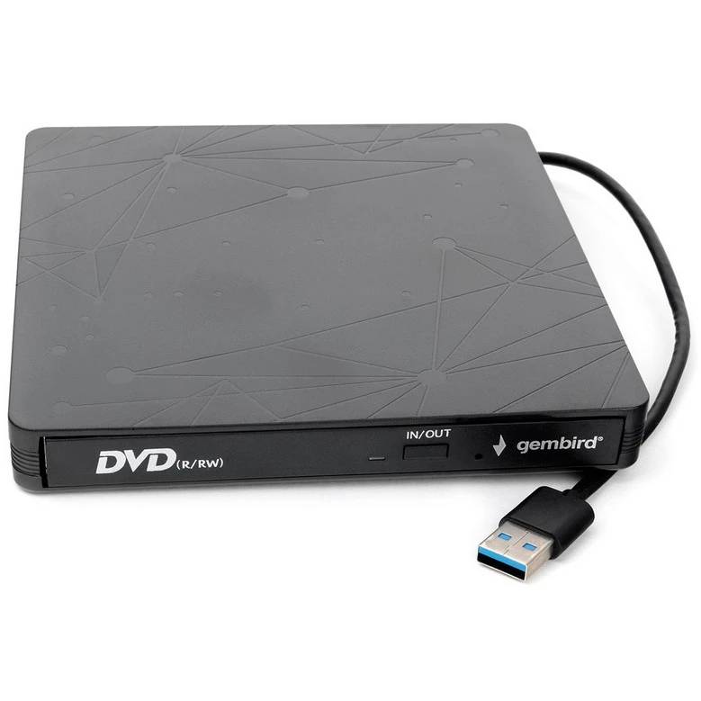 Оптический накопитель внешний Gembird DVD-USB-03C
