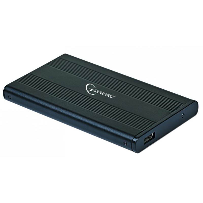 Внешний BOX Gembird EE2-U2S-5, 2.5", SATA - USB, черный