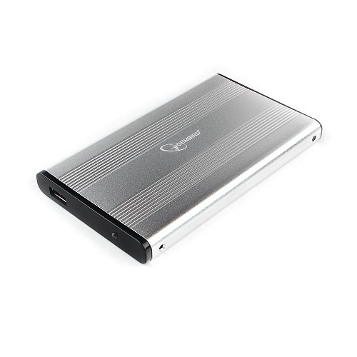 Внешний BOX Gembird EE2-U3S-5-S, 2.5", SATA - USB3.0, серебристый