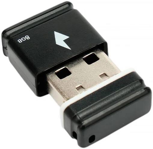 8Gb Gembird GFL-2.0-8mini, USB2.0, черный