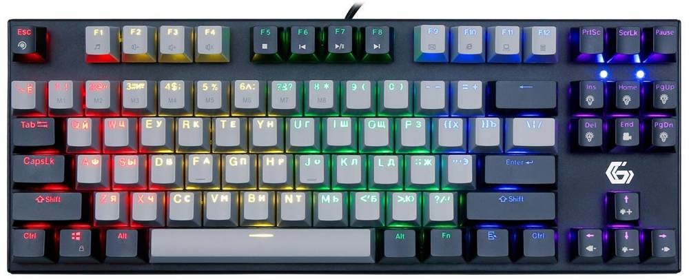 Клавиатура Gembird KB-G600, черный (Red Switch)