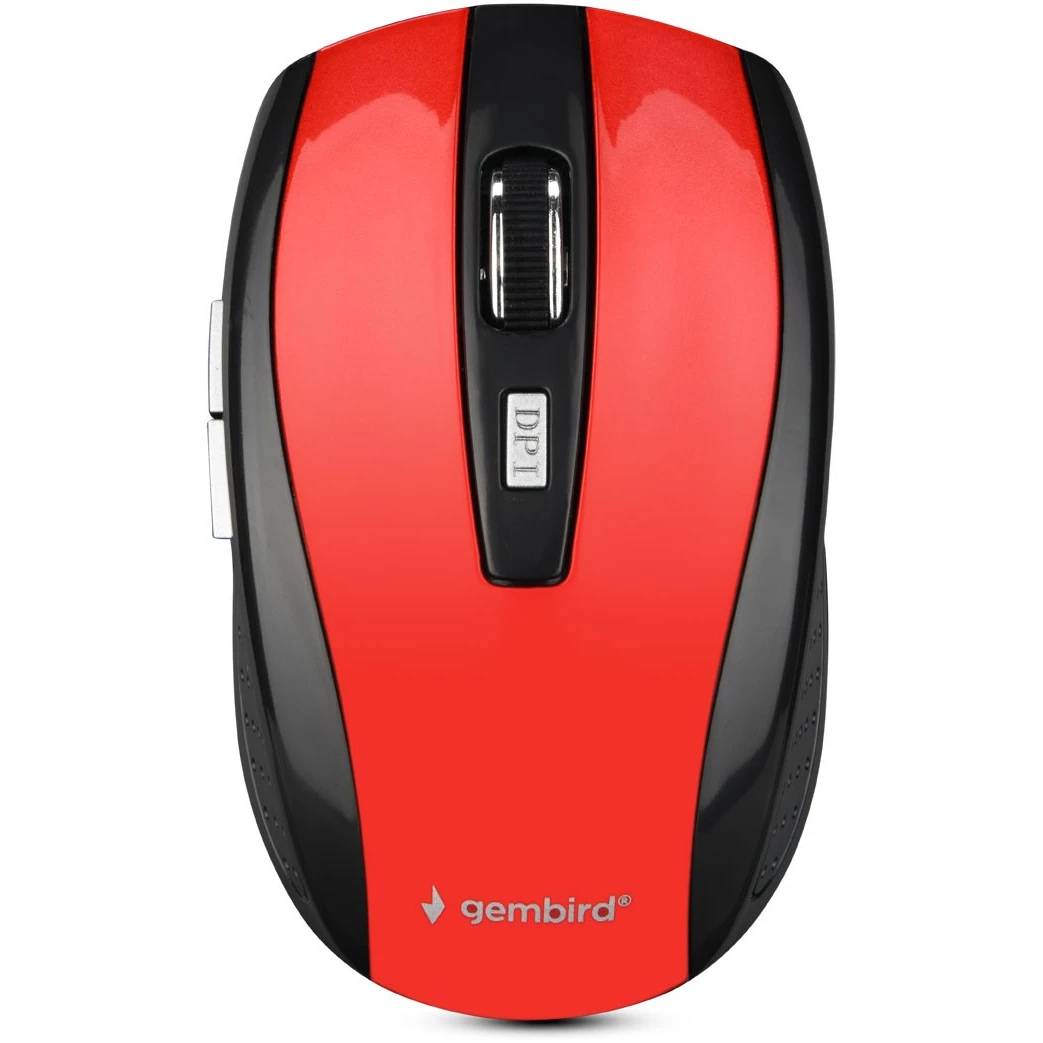 Мышь Gembird MUSW-330-3, красный
