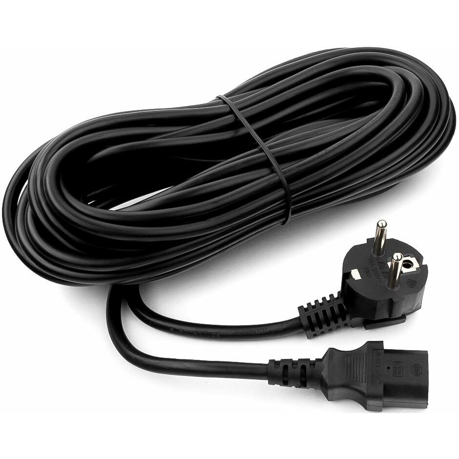 Кабель компьютер - сеть 220V, 10м, Gembird/Cablexpert PC-186-1-10M