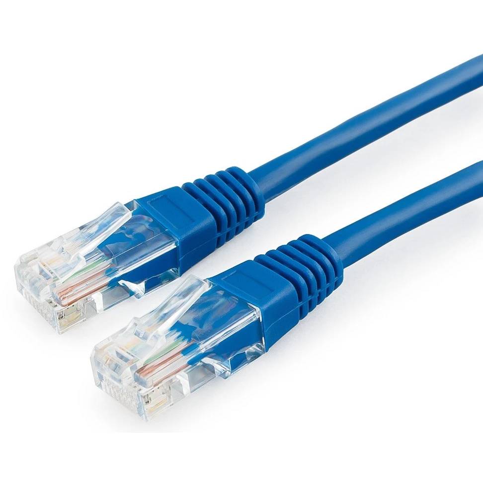 Патч-корд 3м, UTP cat.5e, Gembird/Cablexpert PP10-3M/B, синий