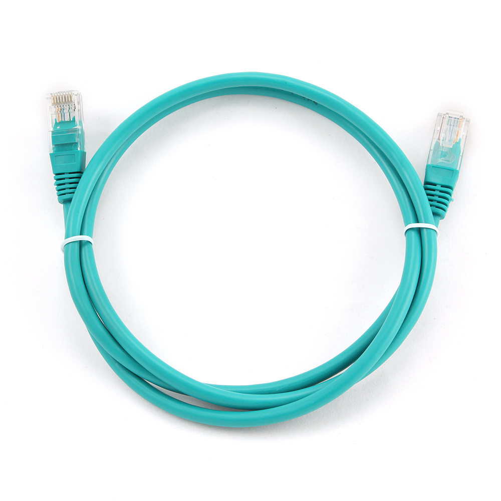 Патч-корд 1.5м, UTP cat.5e, Gembird/Cablexpert PP12-1.5M/G, зеленый