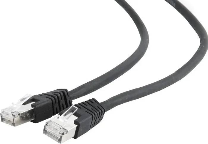 Патч-корд 30м, SSTP cat.6a, Gembird/Cablexpert PP6A-LSZHCU-BK-30M, черный
