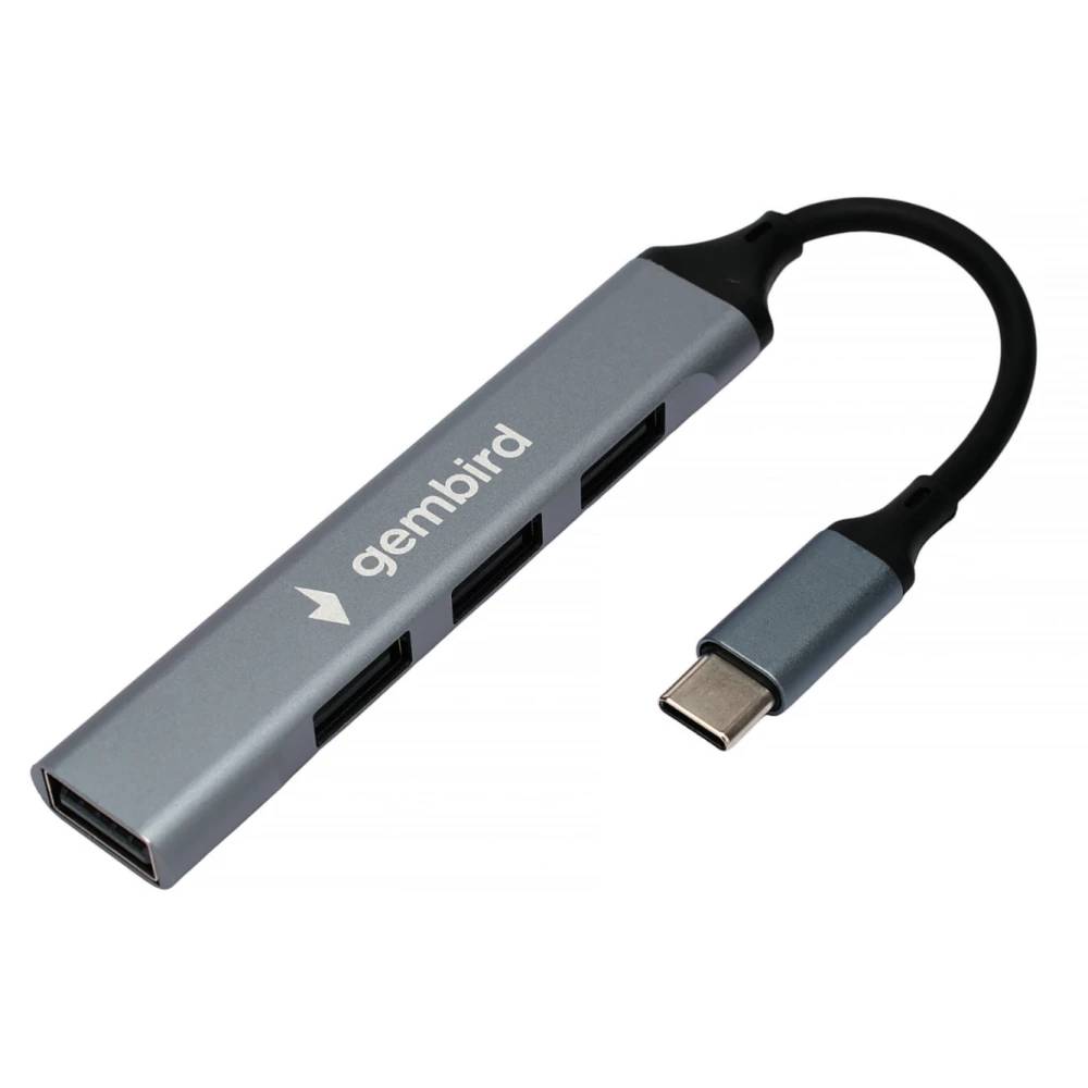 Разветвитель USB Gembird UHB-C201, 4xUSB-A