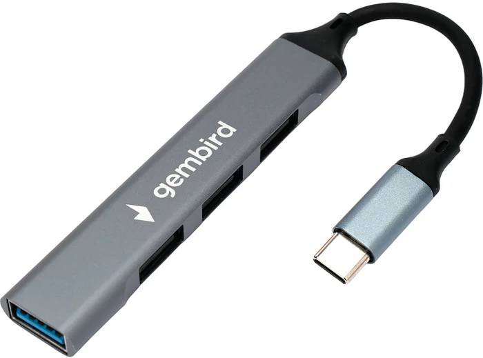 Разветвитель USB Gembird UHB-C202, 4xUSB-A