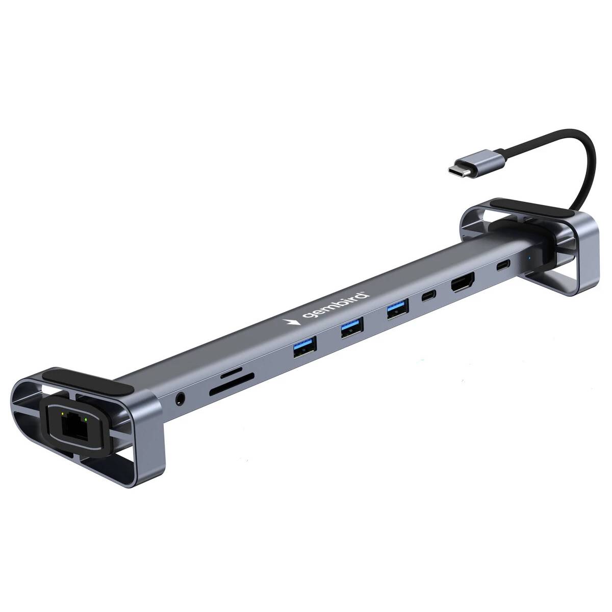Док-станция Gembird UHB-D5, USB-C