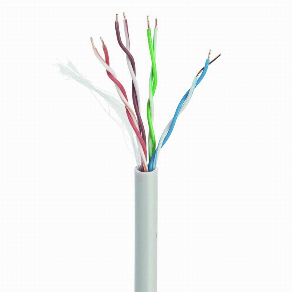 UTP кабель бухта 100м cat.5e Gembird/Cablexpert UPC-5004E-SOL/100, серый