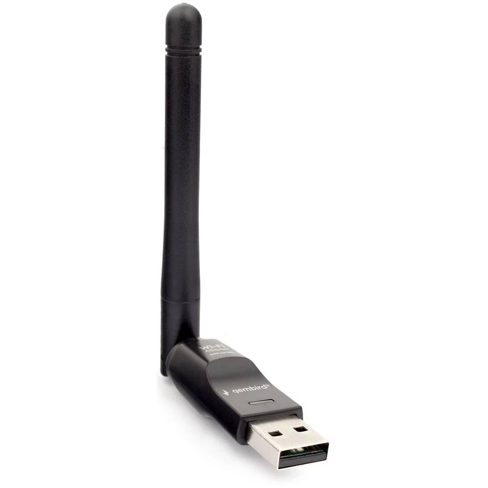 Сетевая карта Wi-Fi, Gembird WNP-UA-011, 2.4GHz, 150MBps, USB
