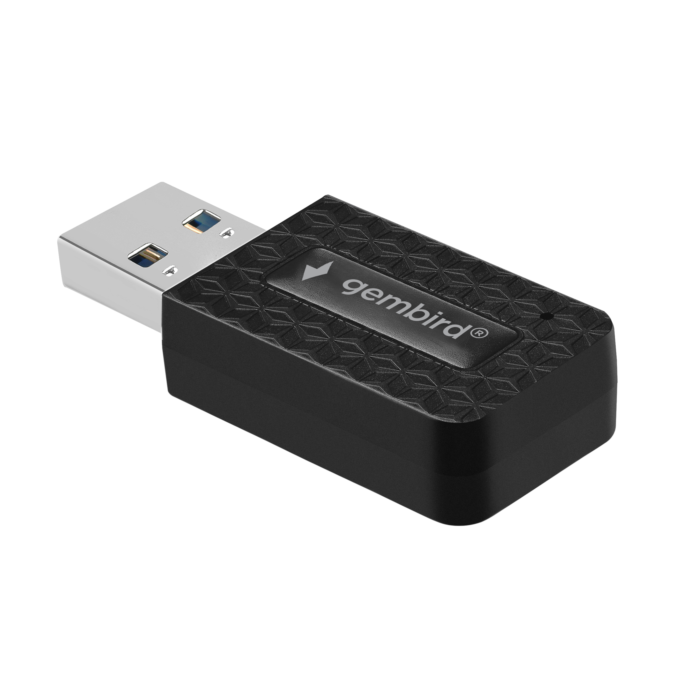 Сетевая карта Wi-Fi, Gembird WNP-UA1300-03, 2.4GHz/5GHz, 400MBps/867MBps, USB