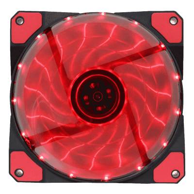 Вентилятор 12x12см Genesis Hydrion 120 Red Led NGF-1166
