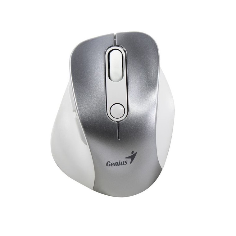 Мышь Genius Ergo 9000S Pro, серебристый, (31030039402)