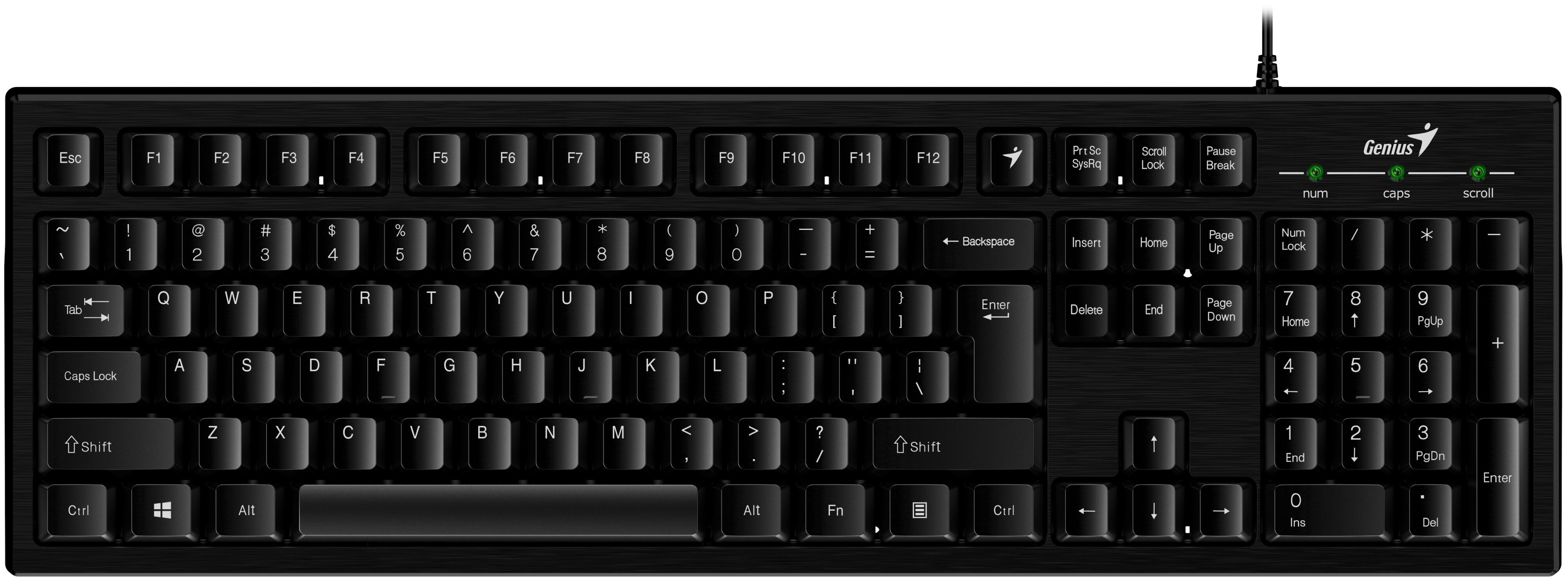 Клавиатура Genius Smart KB-101, черный