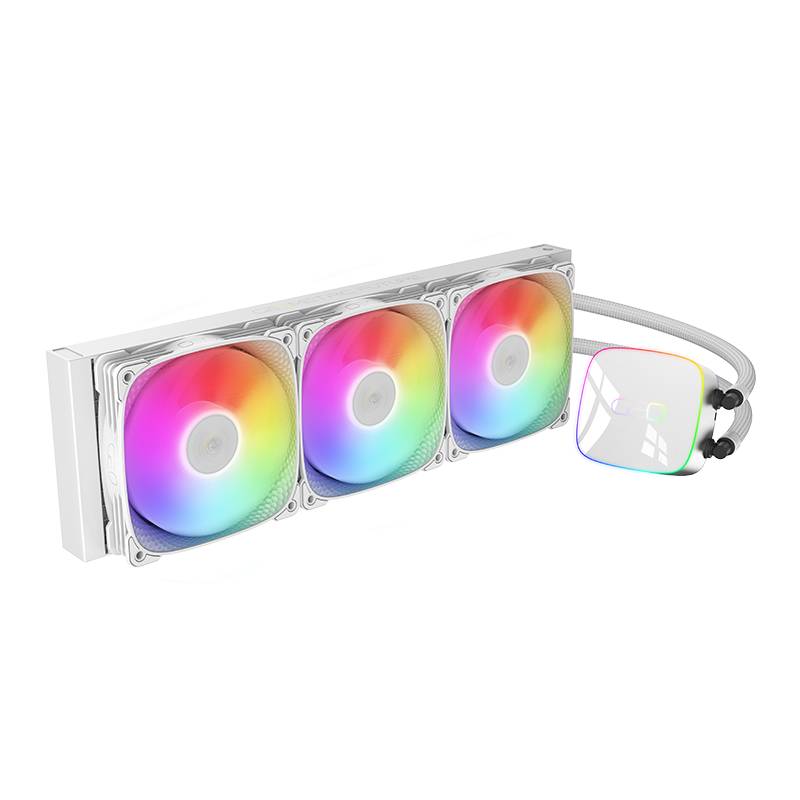 Жидкостное охлаждение Geometric Future Eskimo Junior Neon 36 White (1C255W0361000) (LGA1700 Ready)