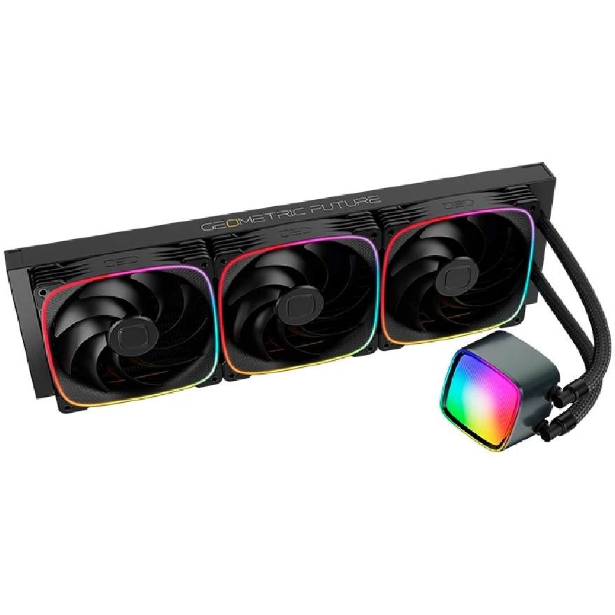 Жидкостное охлаждение Geometric Future Eskimo Pro 420 Black (1C253B0421000) (LGA1700 Ready)