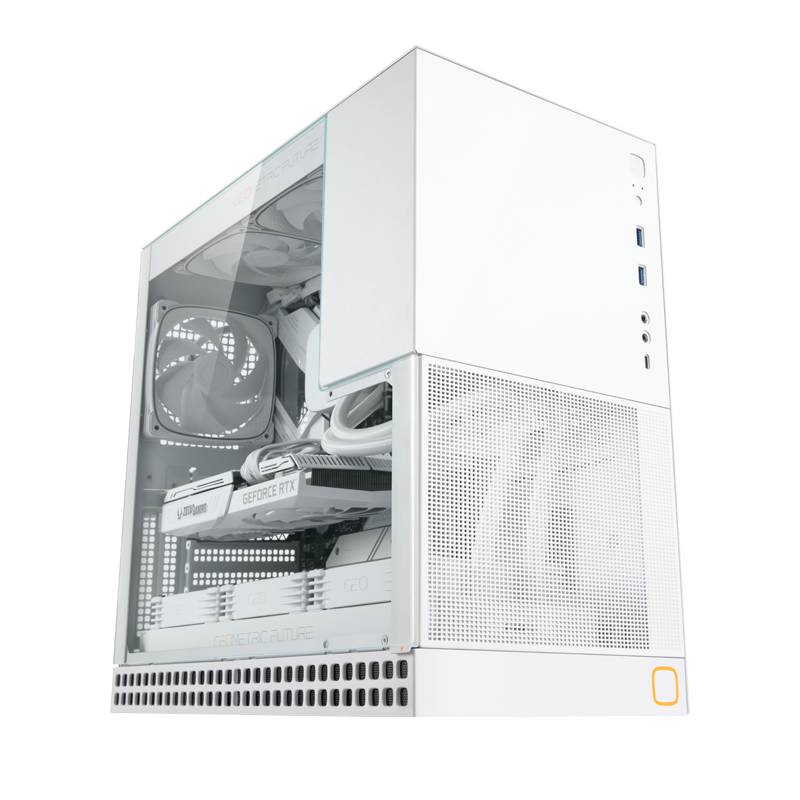 Корпус Geometric Future Model 4 King Arthur White, без БП, E-ATX