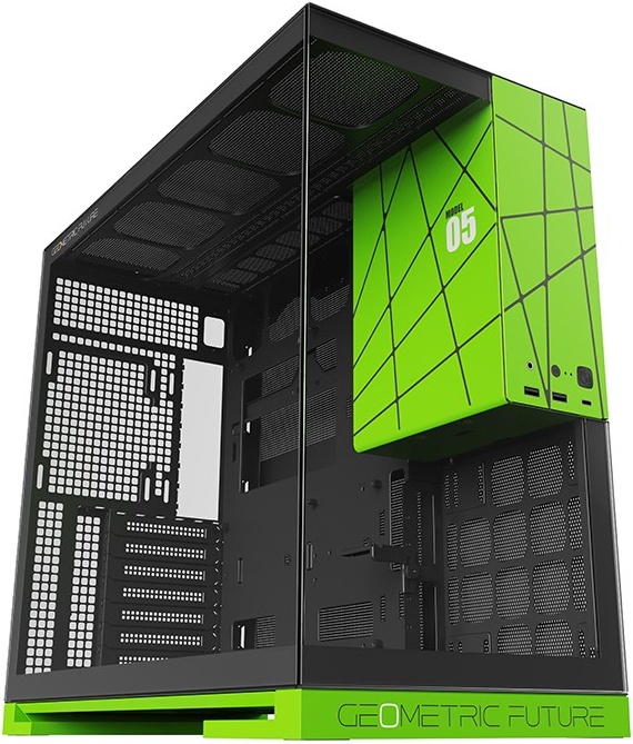 Корпус Geometric Future Model 5 NV Style Limited Edition (1AM5WKNV00100), без БП, E-ATX