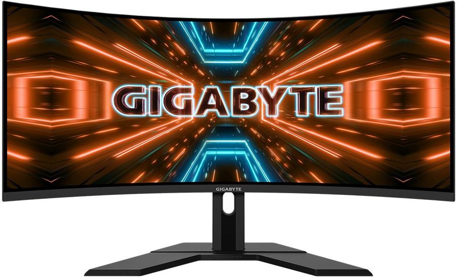 Монитор 34" Gigabyte G34WQC, 3440x1440, VA, 144Hz, Speakers (HDMI, DP)