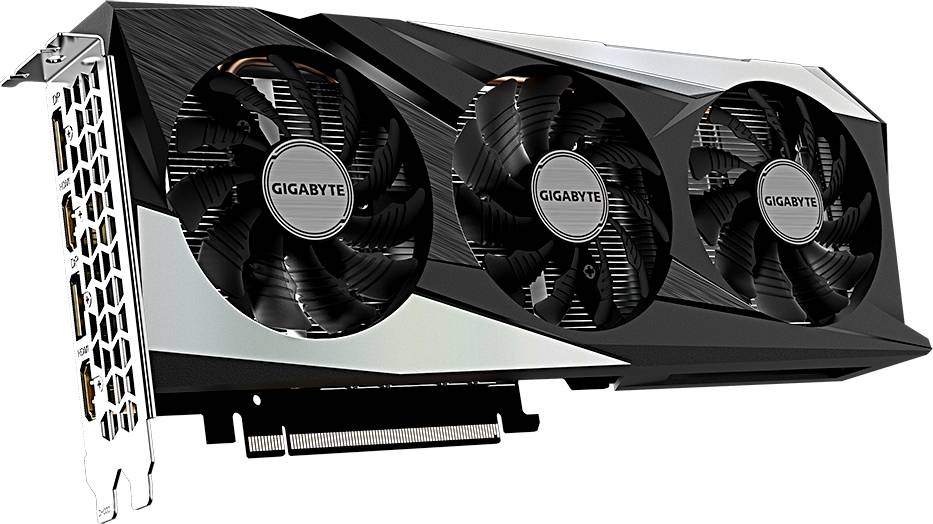 Видеокарта GeForce RTX 3050, 8Gb GDDR6 128bit, Gigabyte GV-N3050GAMING OC-8GD, RTL