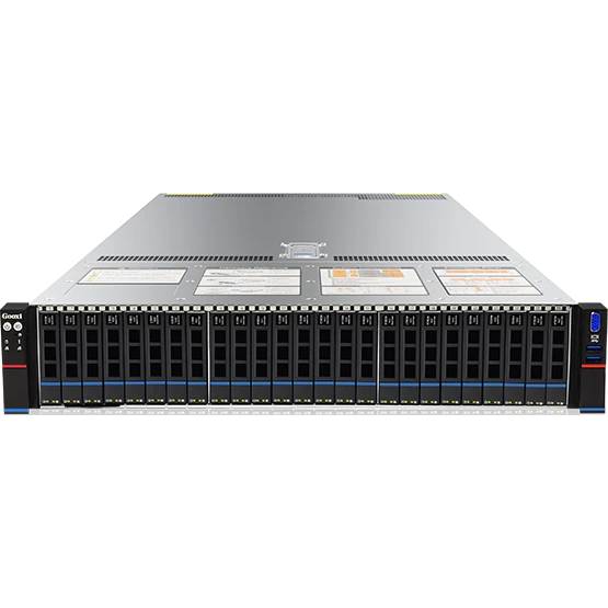 Серверная платформа Gooxi SR201-D25RE-G2 (0.96.002.1049) 2xSP5, 24xDDR V, 25x2.5", 2x1300Вт, 2U