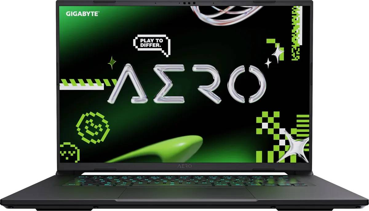 Ноутбук Gigabyte AERO X16 1VH (1VH93KZC93AD), 16", Ryzen AI 7 350/ 16Gb/ 512SSD/ RTX 5060 8Gb/ black