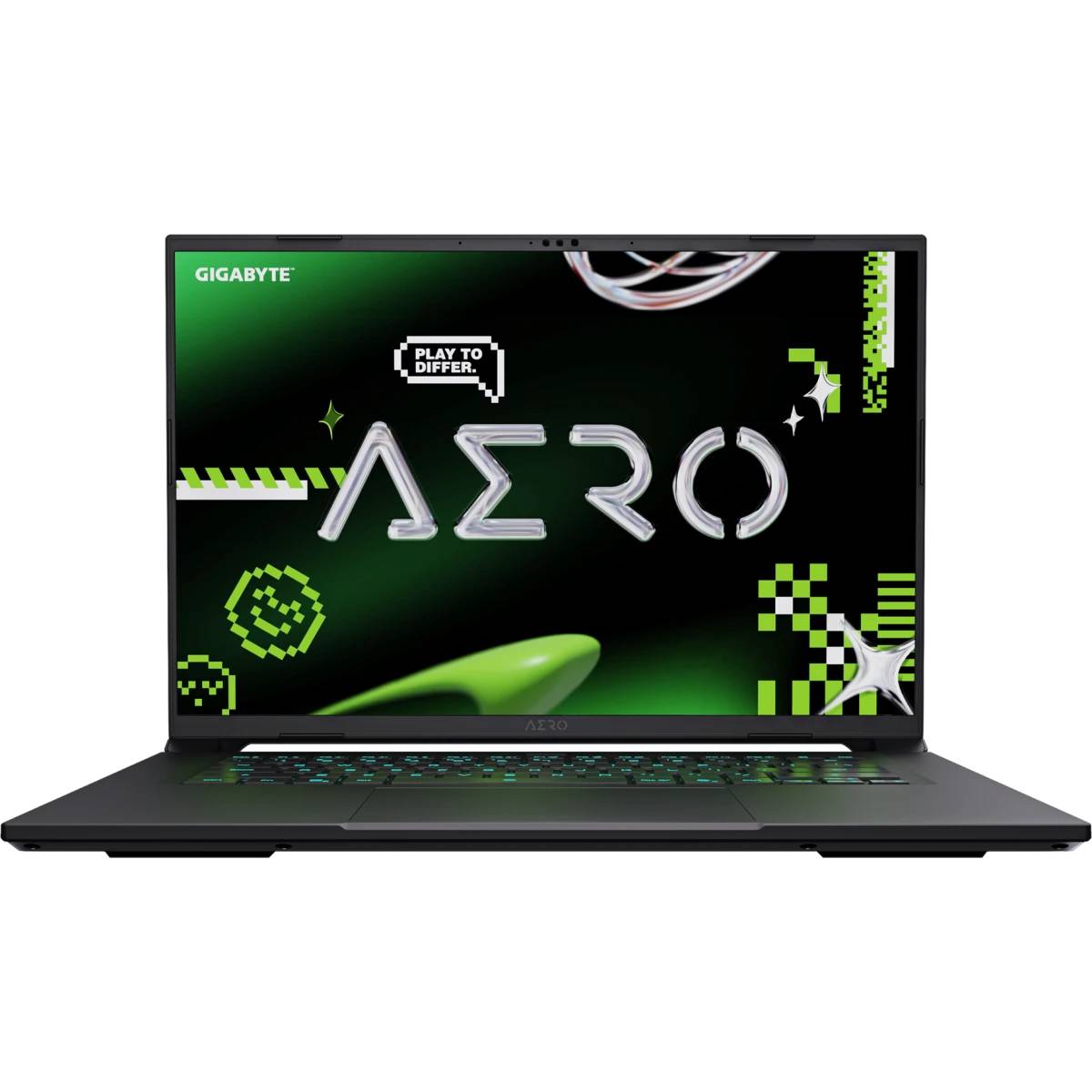 Ноутбук Gigabyte AERO X16 1VH (1VH93KZC94AD), 16", Ryzen AI 7 350/ 16Gb/ 1TbSSD/ RTX 5060 8Gb/ Gray