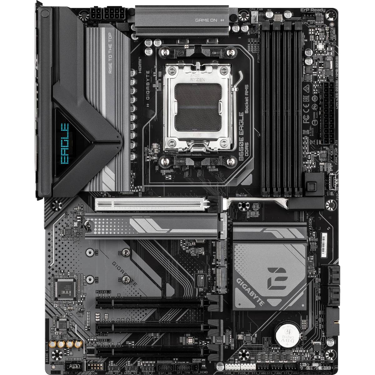 Материнская плата GigaByte B650E EAGLE, AM5, (HDMI, DP), 4xDDR V, ATX
