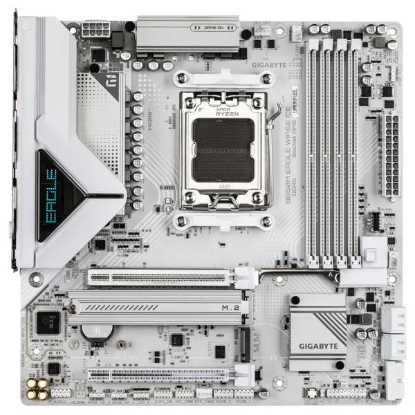 Материнская плата Gigabyte B850M EAGLE WIFI6E ICE, AM5, (2xDP, HDMI), 4xDDR V, mATX