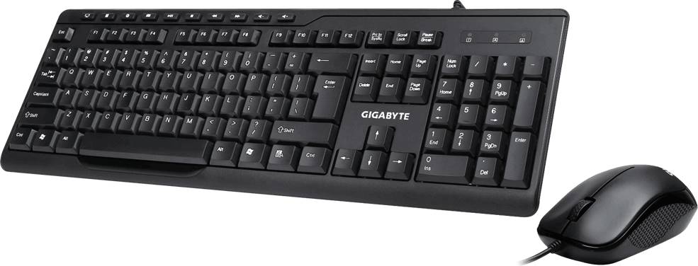 Набор Gigabyte GK-KM6300, USB, черный