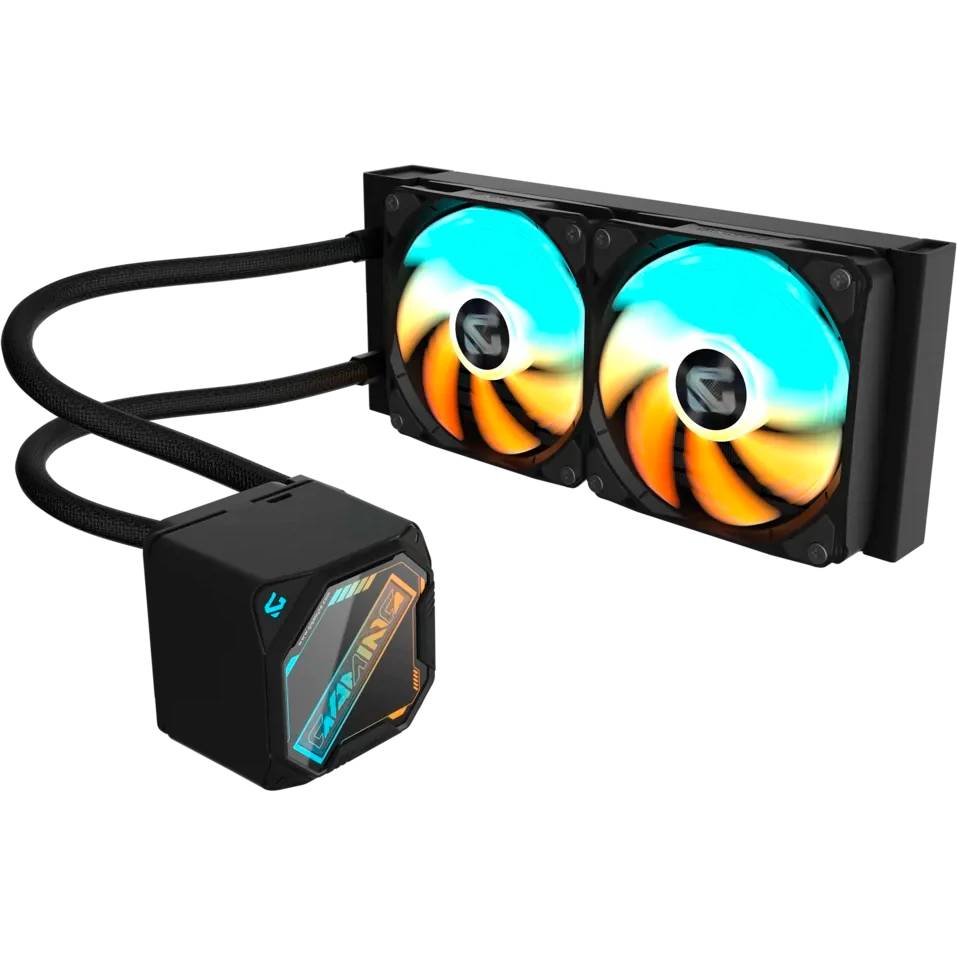 Жидкостное охлаждение Gigabyte GAMING 240, GP-GIGABYTE GME 240, (LGA1700 Ready)