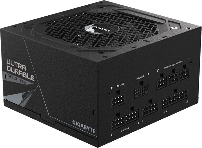 Блок питания 750Вт, Gigabyte GP-UD750GM PG5, 80 Plus Gold, APFC, ATX