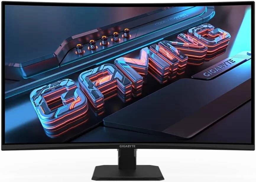 Монитор 31.5" Gigabyte GS32QCA, 2560x1440, VA, 180Hz (2xHDMI, DP)