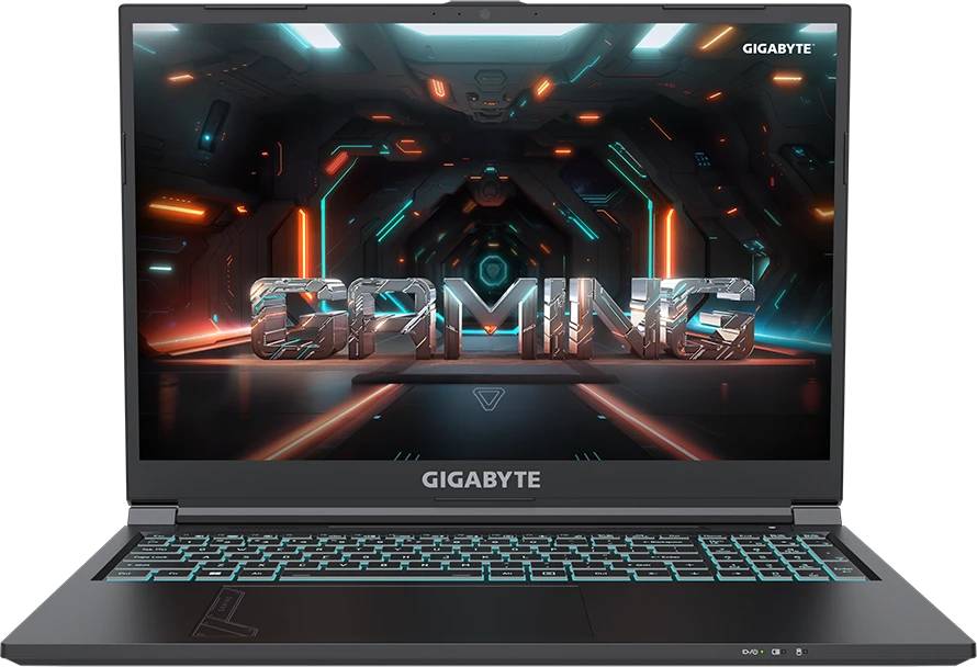 Ноутбук Gigabyte G6 (KF-G3KZ853SD), 16" IPS, Core i7 12650H/ 16Gb/ 512SSD/ RTX 4060 8Gb/ Black